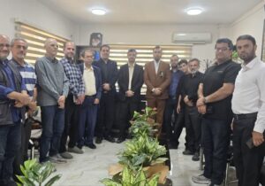 نشست صمیمی اصحاب رسانه بابلسر با دادستان این شهر