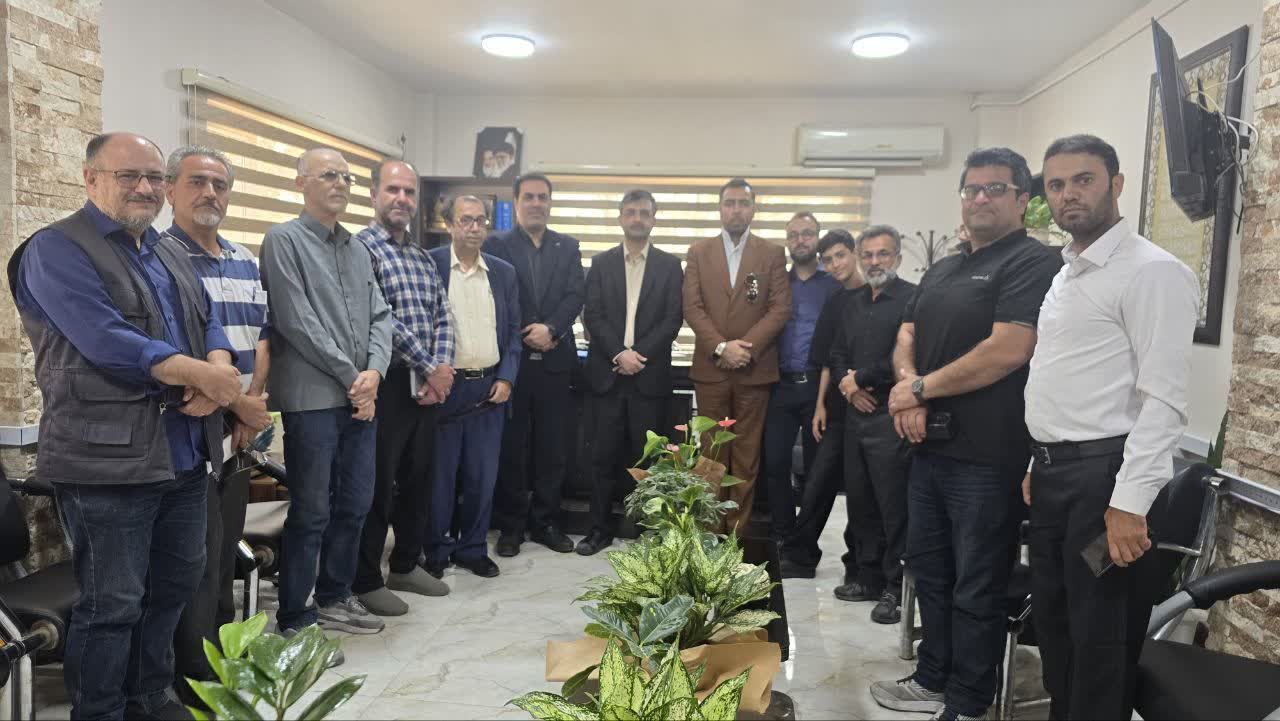 نشست صمیمی اصحاب رسانه بابلسر با دادستان این شهر